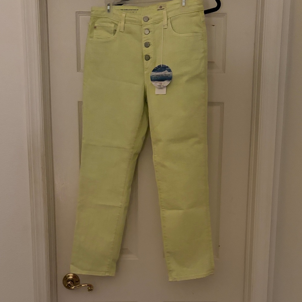 Women's Yellow green Jeans